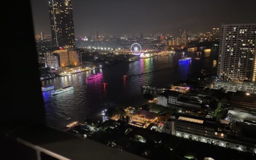 ขายคอนโดแชปเตอร์ เจริญนคร–ริเวอร์ไซด์, กรุงเทพ วิวแม่น้ำเจ้าพระยา ชั้น 28 ตกแต่งครบ