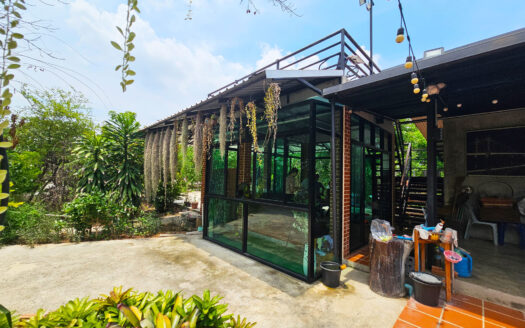 บ้านพักตากอากาศใกล้กทม 5-1-18 ตรว หนองเหียง พนัสนิคม ชลบุรี