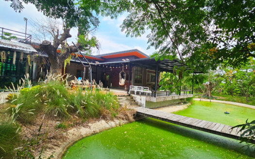 บ้านพักตากอากาศใกล้กทม 5-1-18 ตรว หนองเหียง พนัสนิคม ชลบุรี