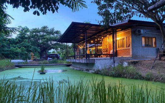 บ้านพักตากอากาศใกล้กทม 5-1-18 ตรว หนองเหียง พนัสนิคม ชลบุรี